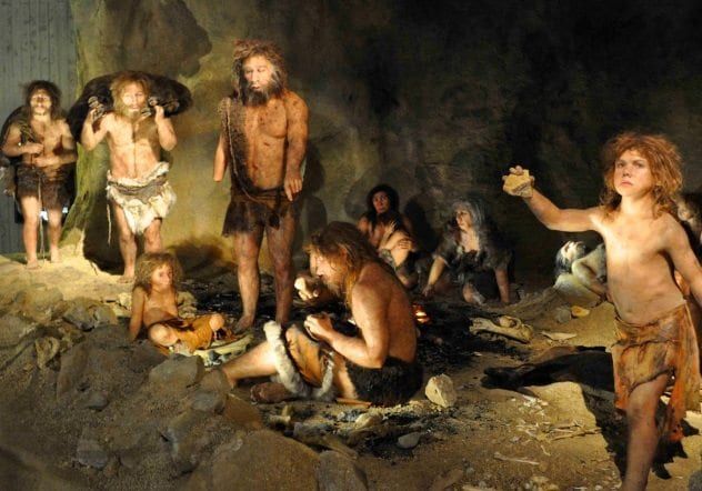 Neanderthal Family Group