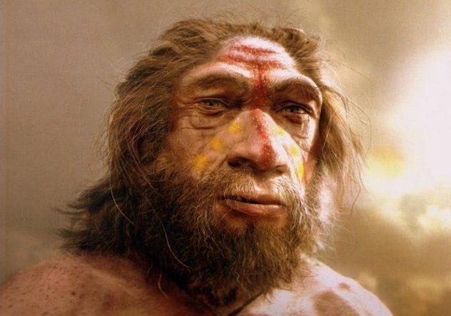 Neanderthal Facial Decoration