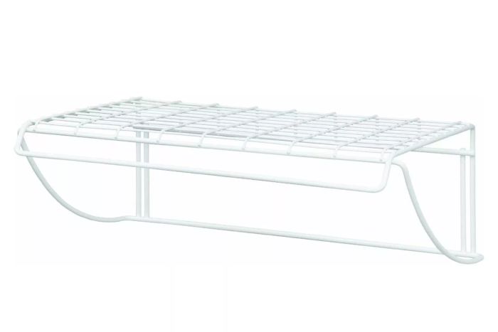Amazon ClosetMaid 18-Inch Wide Laundry Utility Hanger Shelf