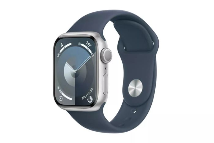 Apple Watch Series 9 GPS 41mm Silver Aluminum Case at Walmart