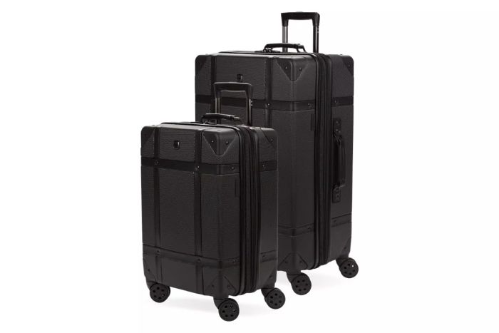 Amazon SwissGear 7739 Hardside Luggage Trunk with Spinner Wheels