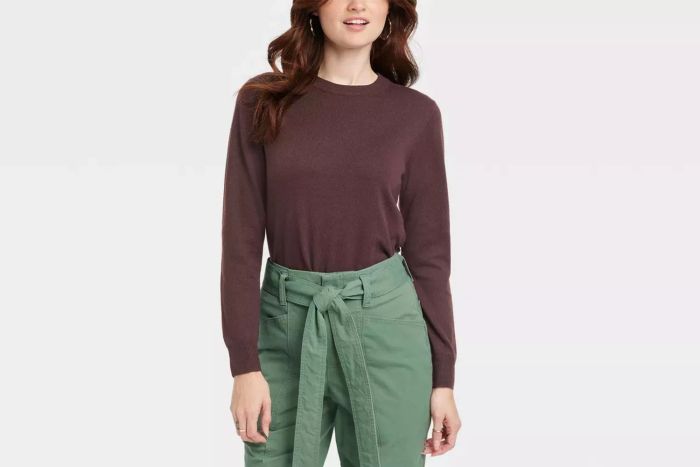 Target A New Day Women's Fine Gauge Crewneck Sweater