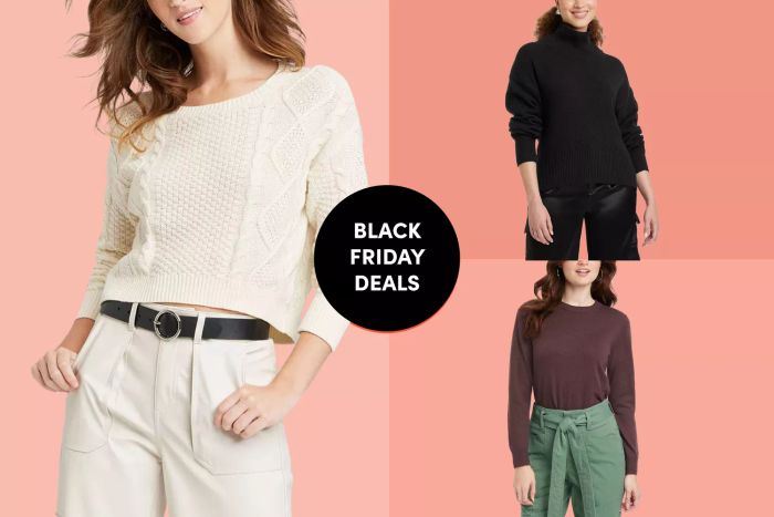 Target's Black Friday Sweater Deal: 40% Off