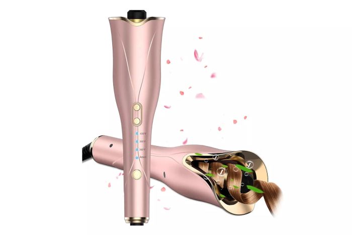 Amazon Auto Hair Curler, Automatic Curling Iron Wand with 1