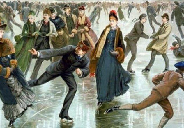 9-skating-on-ice-grant-allen-book