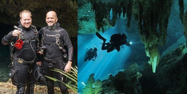 6. Cave Diving