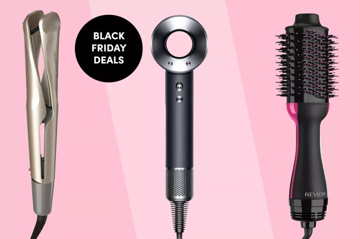 A sneak peek at early Black Friday hair tool offers.