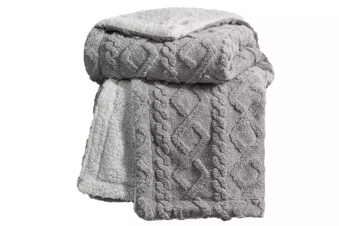 Amazon Bedsure Sherpa Throw Blanket