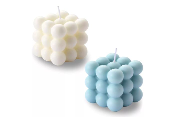 Amazon ACITHGL Bubble Soy Wax Candle
