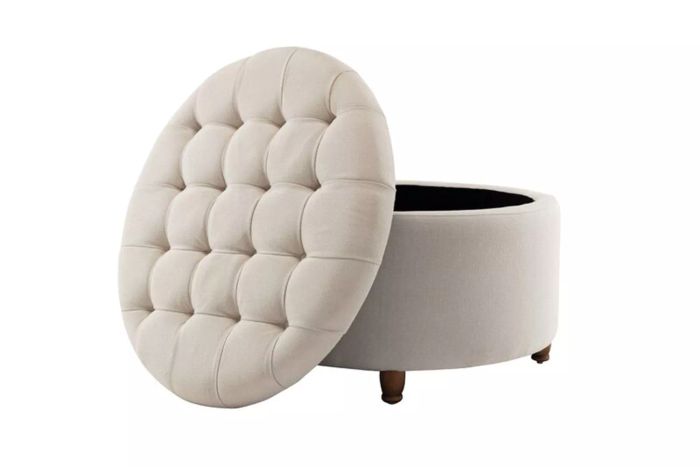 Kelly Clarkson Home Parker Upholstered Storage Ottoman from Wayfair