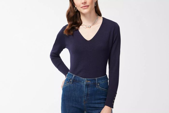 Chico's V-Neck Pullover Sweater