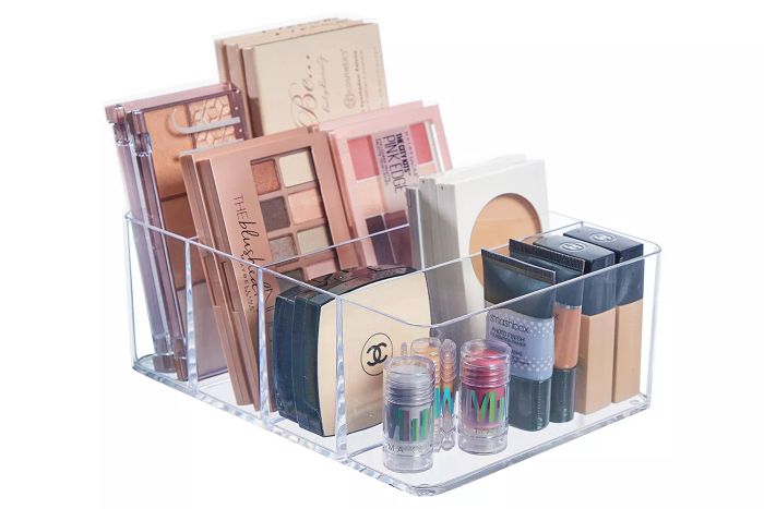 STORi 4-Compartment Clear Plastic Organizer