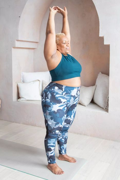 Yoga Poses to Relieve Muscle Tension: Modified Standing Back Bend Stretch