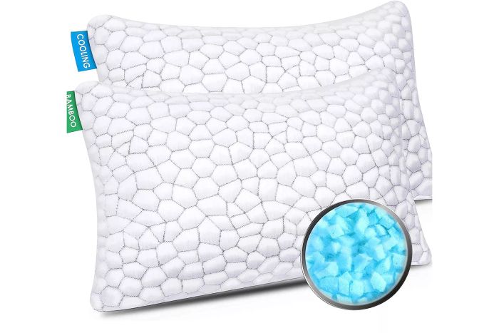Cooling Bed Pillows for Sleeping 2-Pack Shredded Memory Foam Pillows on Amazon Prime Day