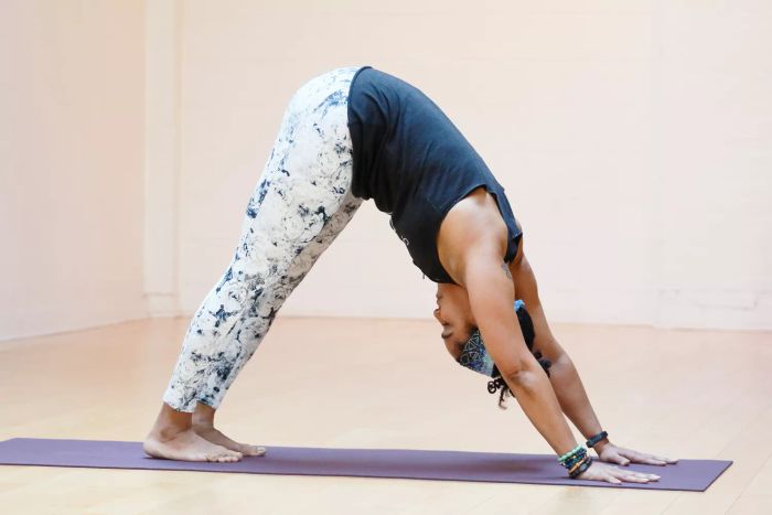 Yoga Poses for Relieving Muscle Tension: Downward Facing Dog Pose