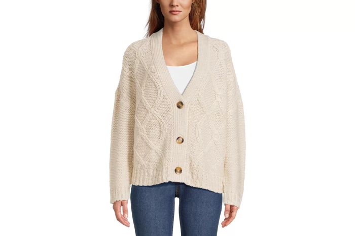 Walmart RD Style Women's Diamond Knit Cardigan