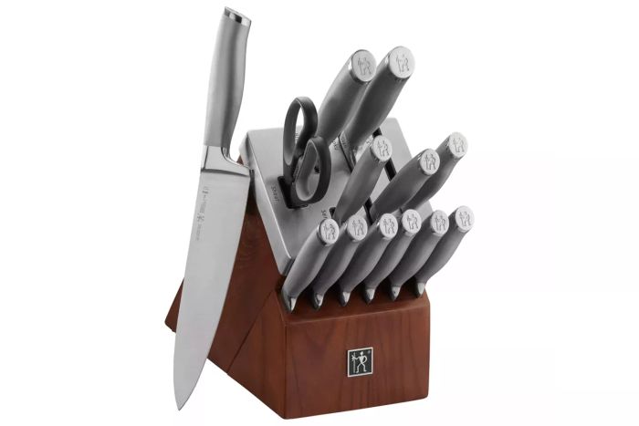 Henckels Modernist 14-Piece Self-Sharpening Knife Set with Block