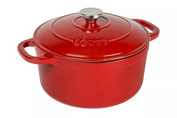 Walmart Lodge 5.5 Quart Enamel-Coated Cast Iron Dutch Oven