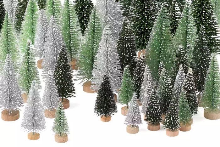 Amazon Mini Christmas Tree Decorations, Artificial Christmas Trees
