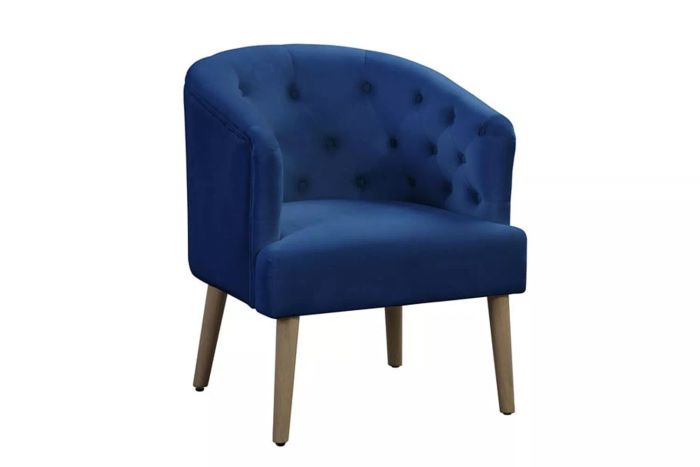 Walmart Better Homes & Gardens Round Barrel Accent Chair