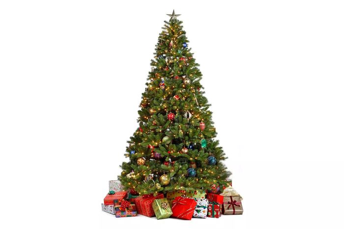 Amazon Juegoal 7.5ft Artificial Christmas Tree Upgrade