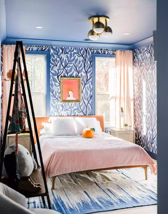 Navy Blue, Orange