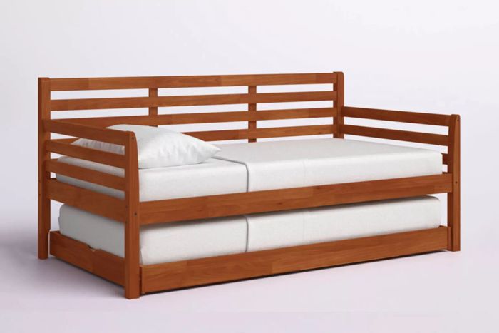 Wayfair Lark Manor Alexz Wood Daybed With Pop-Up Bed