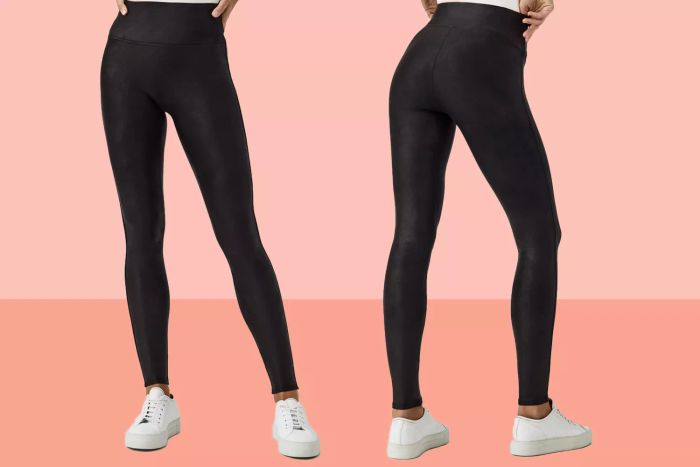 Spanx's fleece-lined faux-leather leggings boast impressive comfort and style.