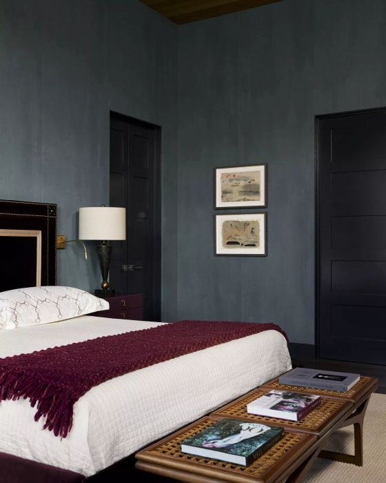 Navy Blue, Burgundy