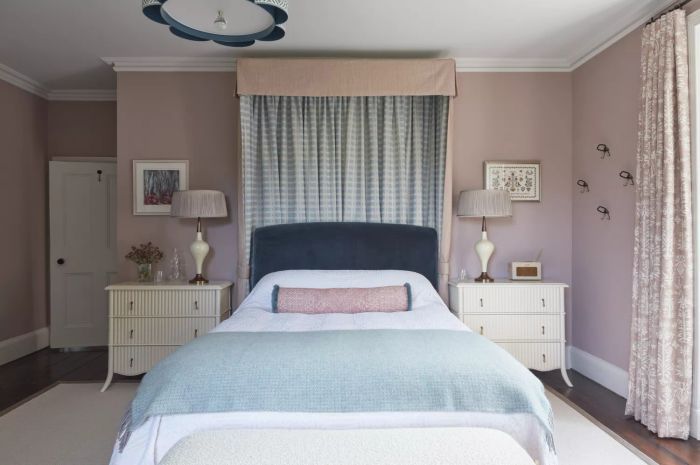 Pink & Blue Bedroom