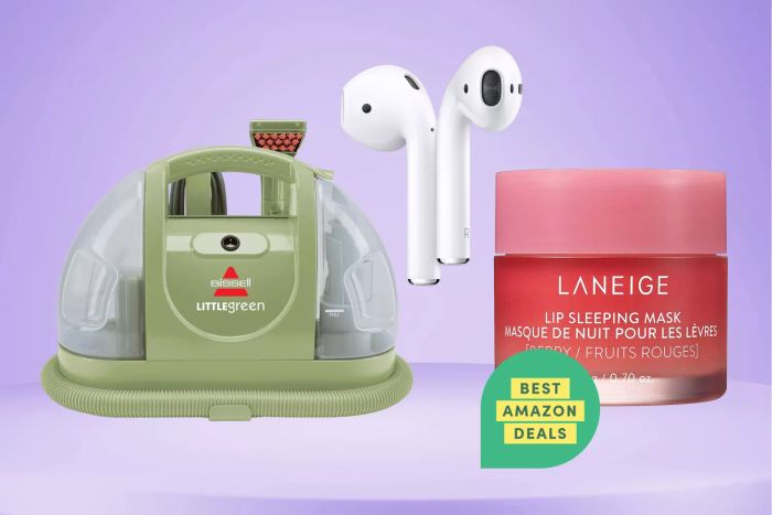 Best overall Prime discounts, Bissell products, headphones, and lip masks