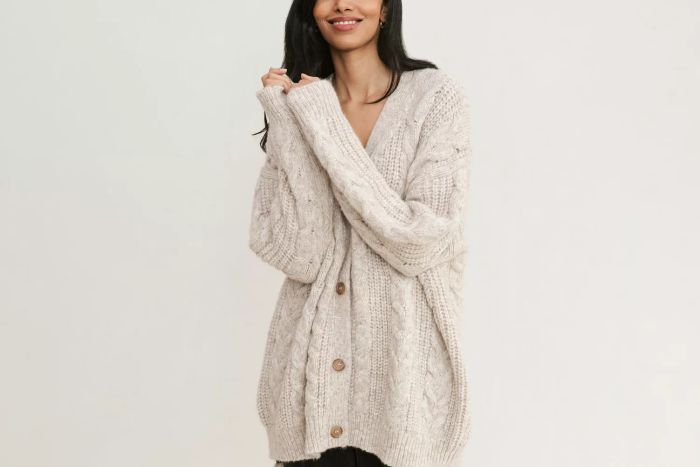 Jenni Kayne Cable Cocoon Cardigan