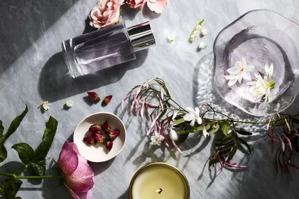 flowers and essential oils