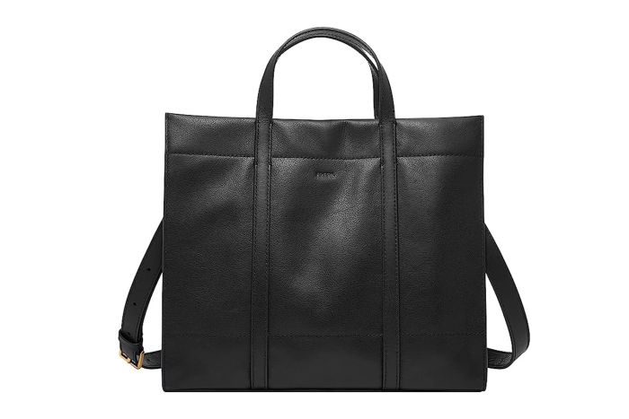 Amazon's Fossil Women's Carmen Leather Shopper Tote Purse for Women