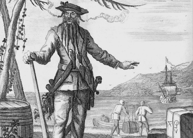 Blackbeard and His Ship