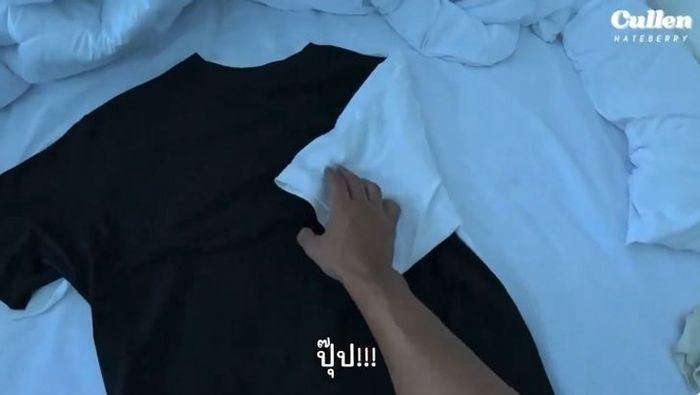 คัลแลนเผยวิธีพับเสื้อผ้า