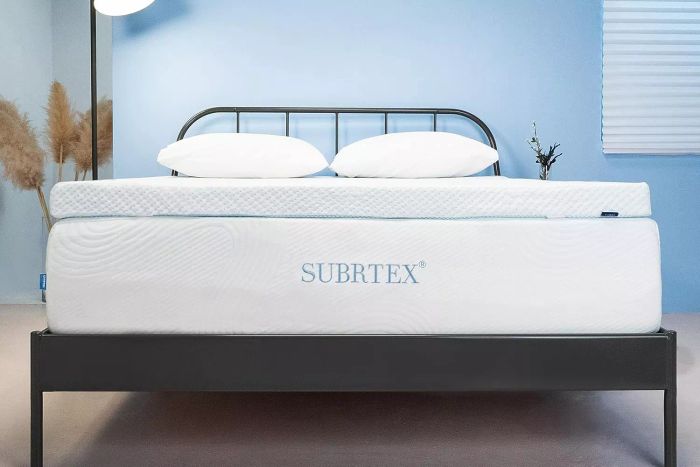 October Amazon Prime Day Subrtex 3-Inch Gel-Infused Memory Foam Bed Mattress Topper