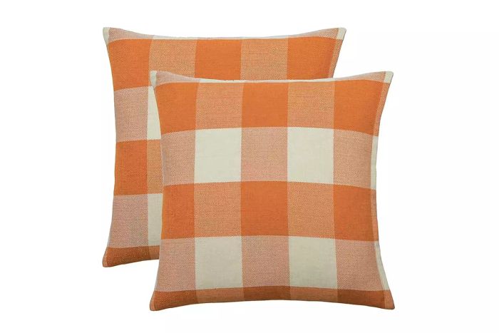 Amazon MIULEE Set of 2 Decorative Plaid Throw Pillow Covers