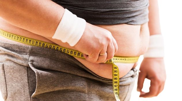 Waist measuring.