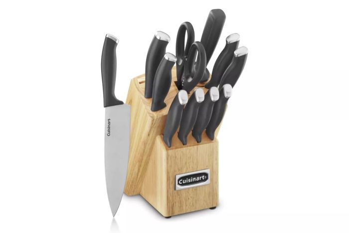 Amazon Cuisinart C77SSB-12P Color Pro Collection 12 Piece Knife 