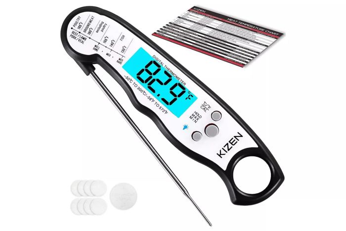 Prime Day Deal: KIZEN Digital Meat Thermometer for Precise Cooking Temperatures