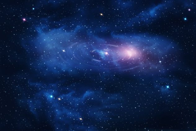 Universe filled with stars