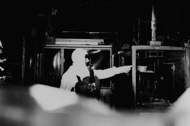 Rocky Flats Burned Room
