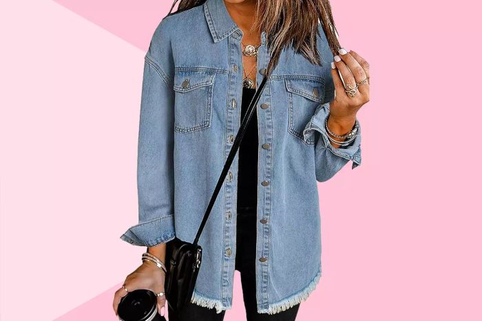 Top-Rated Denim Shacket Features