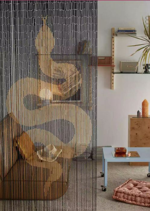 Snake Bamboo Curtain