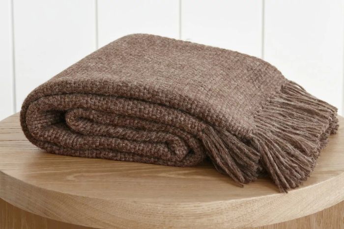 Jenni Kayne Alpaca Basketweave Throw