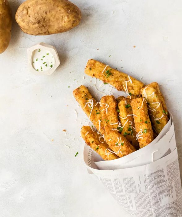 Mashed Potato Fries