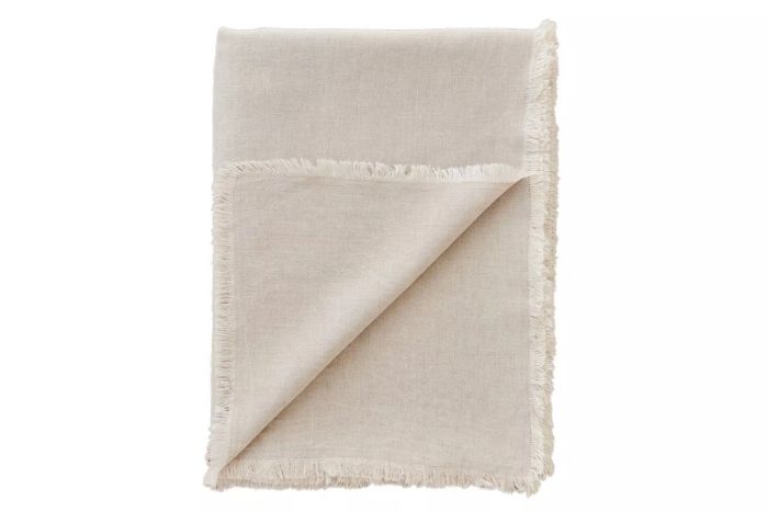 Jenni Kayne Frayed Linen Tablecloth