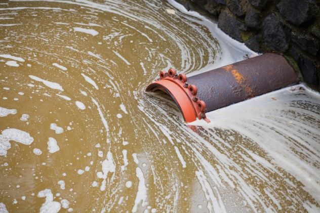 Polluted Water