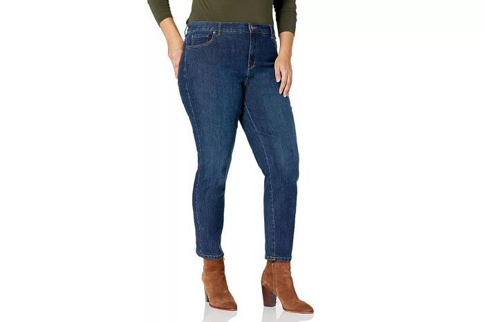 Amazon Gloria Vanderbilt Women's Classic Amanda High-Rise Tapered Jean